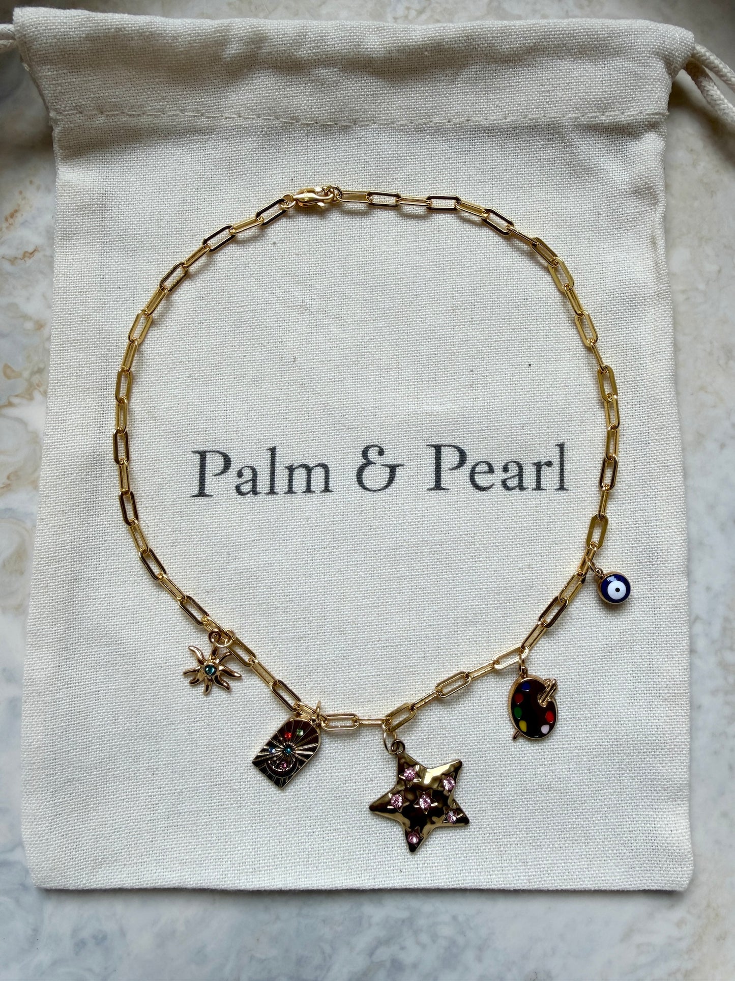 Sunrise Charm Necklace