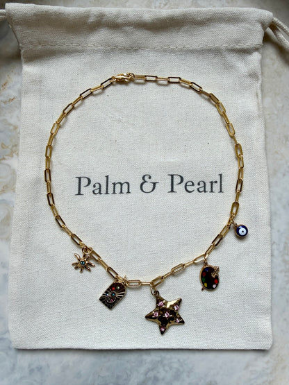 Sunrise Charm Necklace