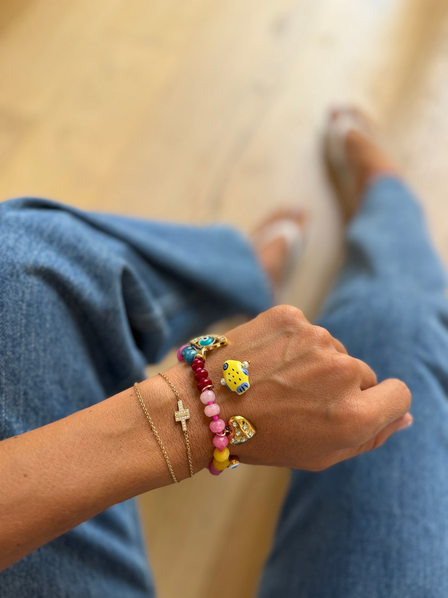 Marigold Charm Bracelet