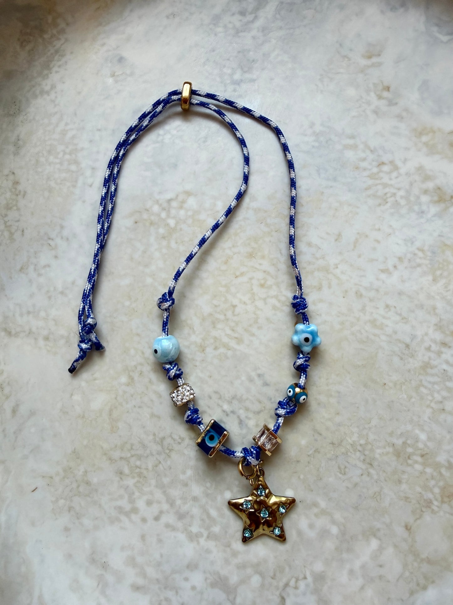 Topaz Paracord Necklace