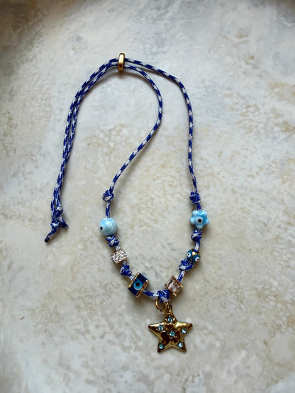 Topaz Paracord Necklace