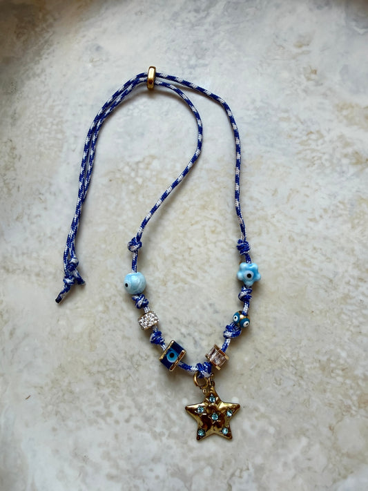 Topaz Paracord Necklace