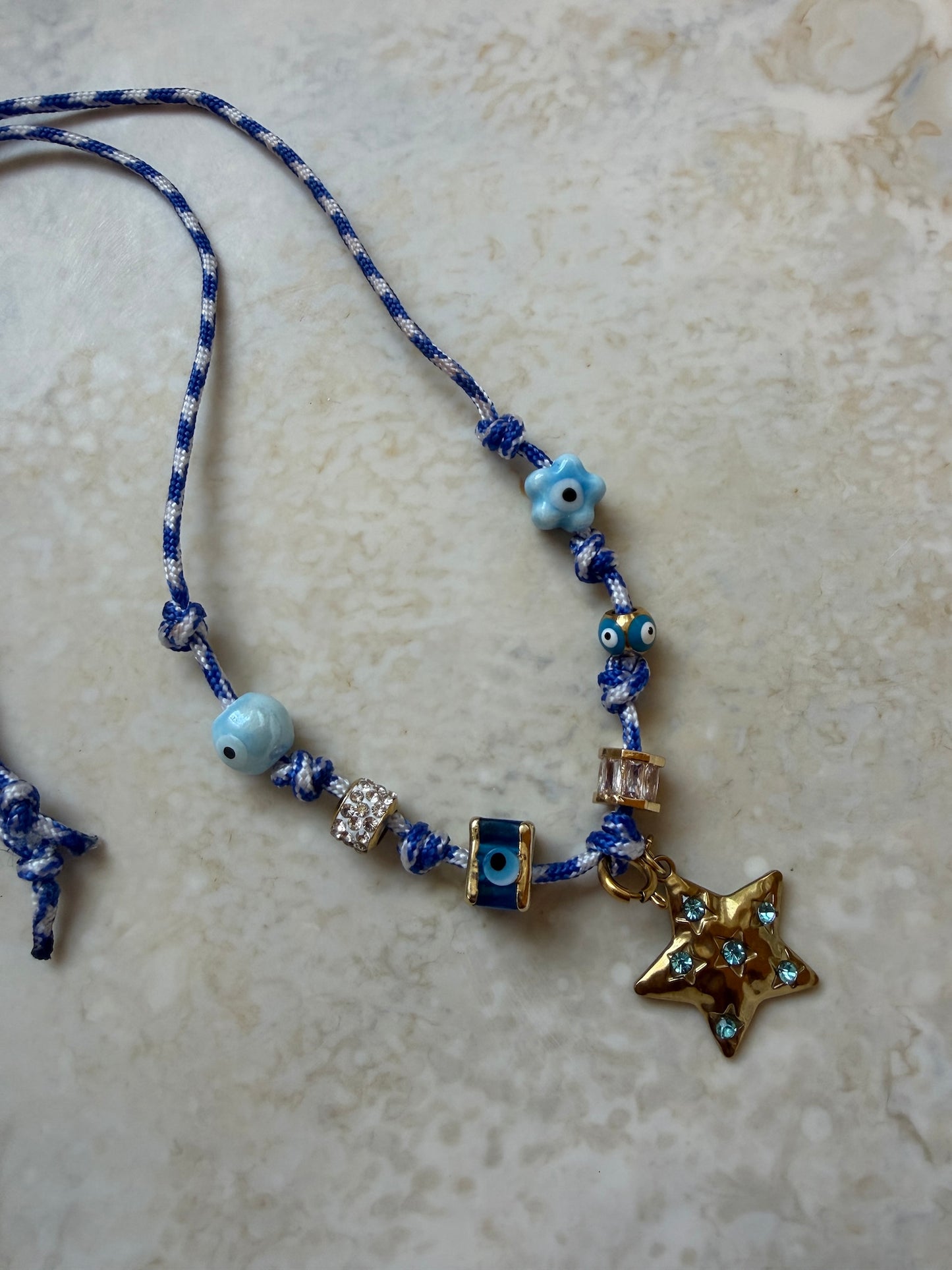 Topaz Paracord Necklace