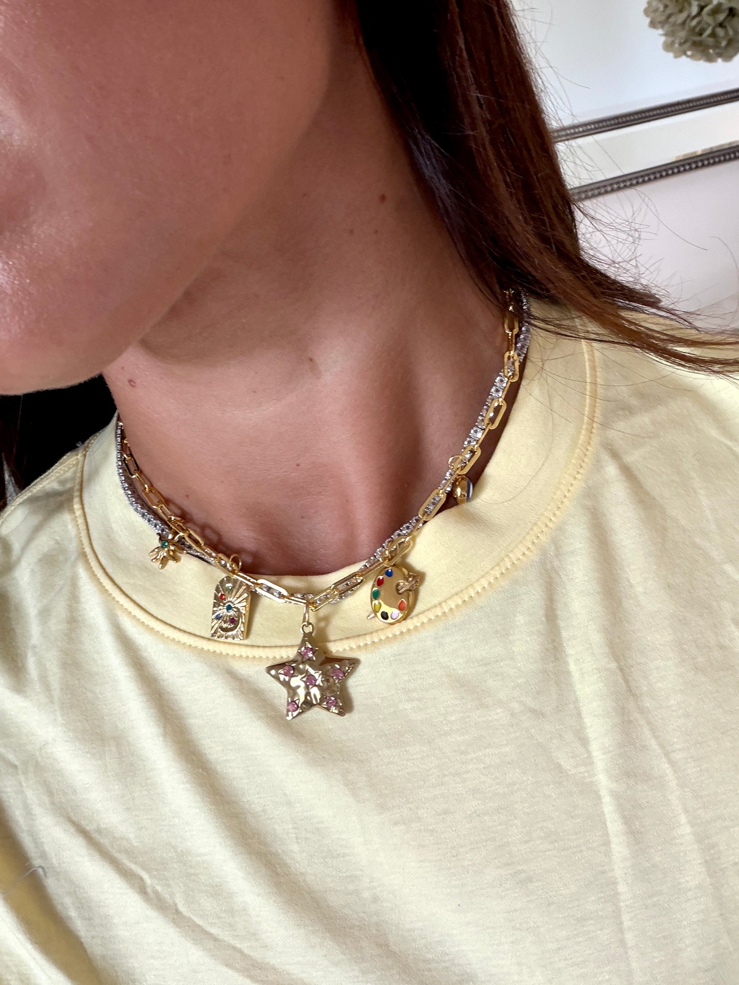 Sunrise Charm Necklace