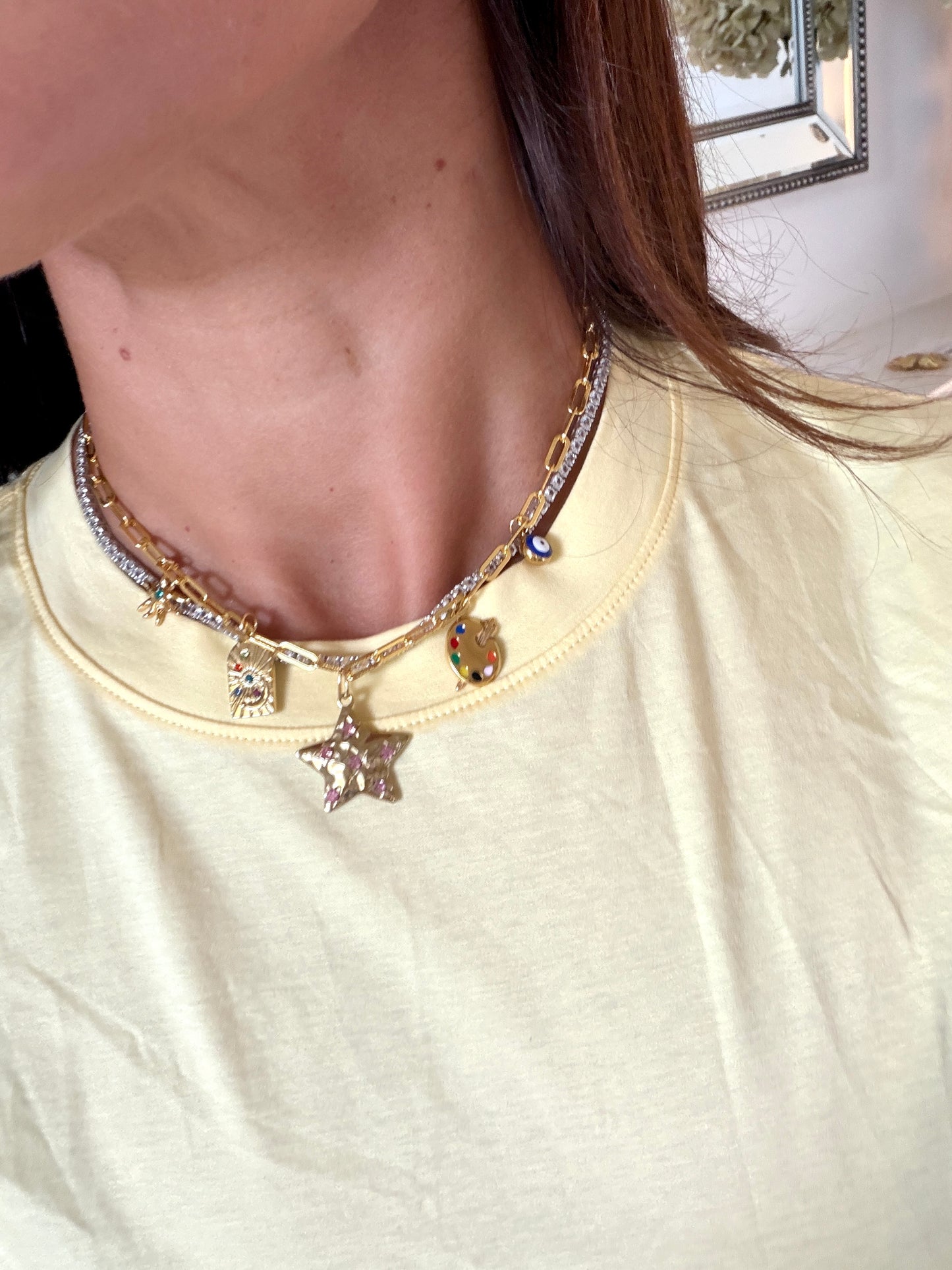 Sunrise Charm Necklace