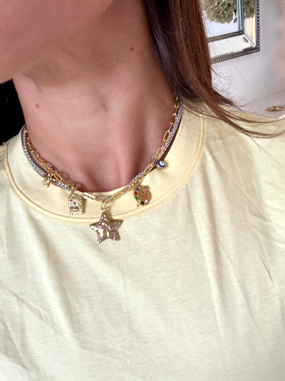 Sunrise Charm Necklace