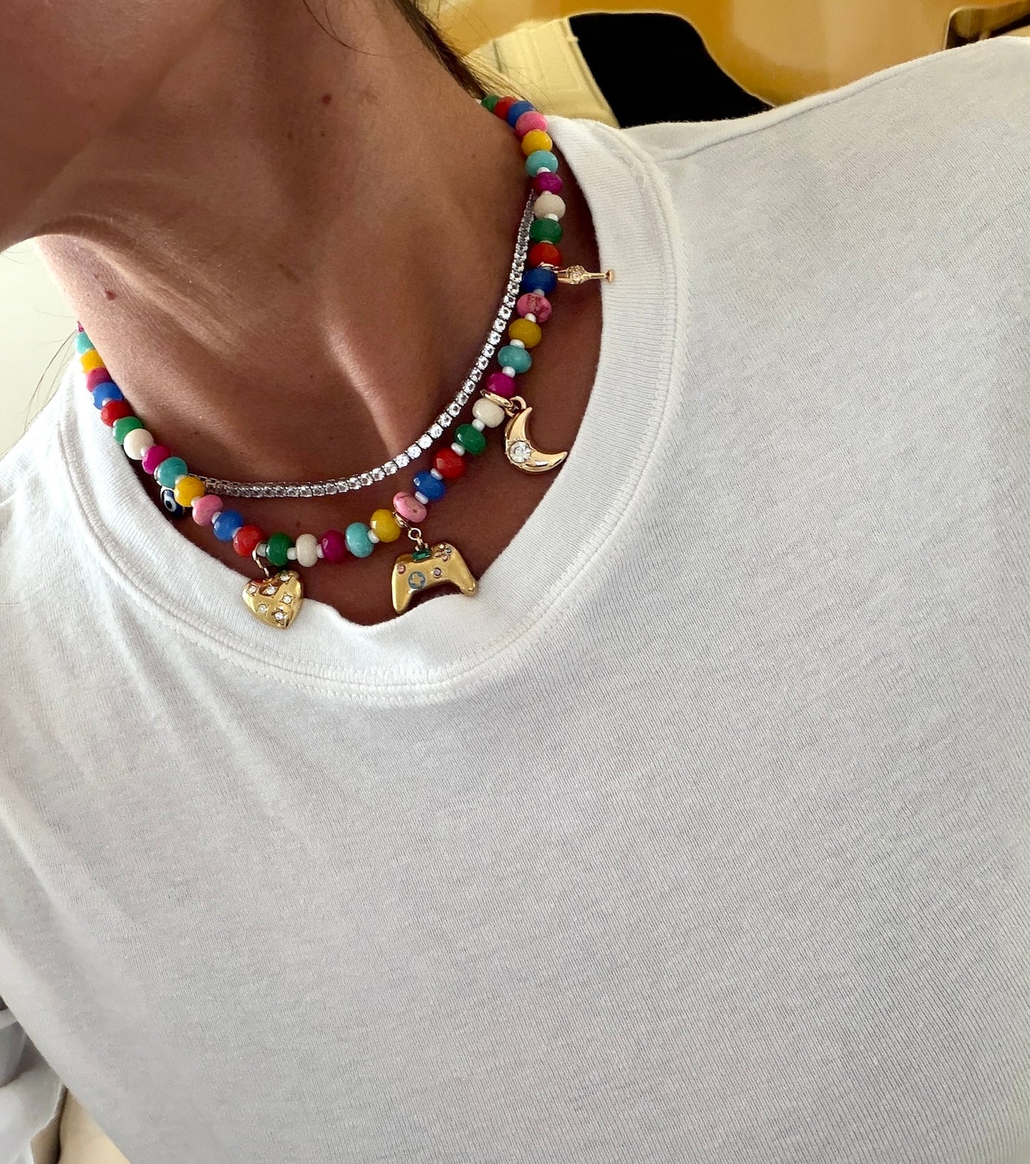 Player Charm Necklace