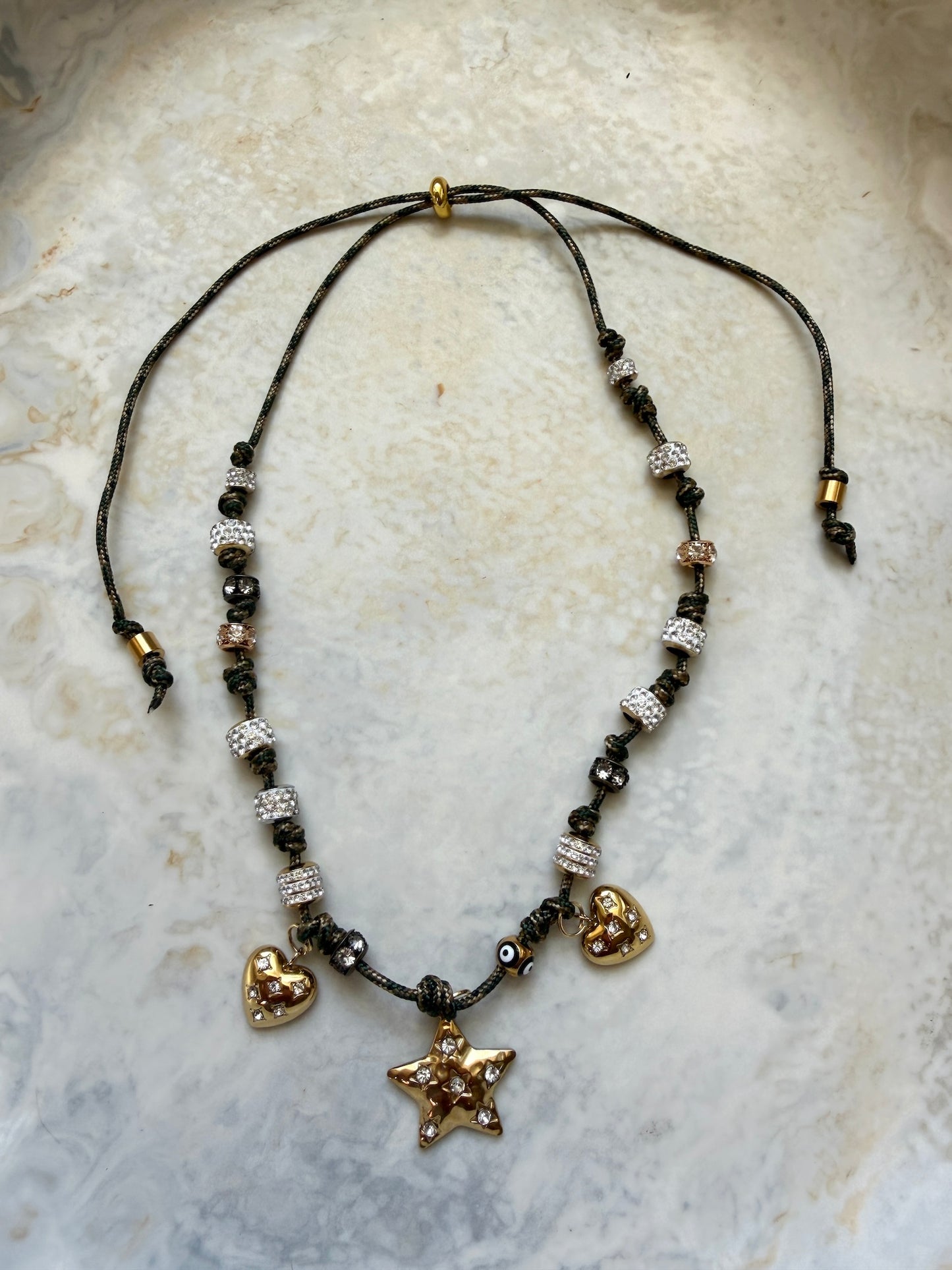 Warm Tide Charm Paracord Necklace