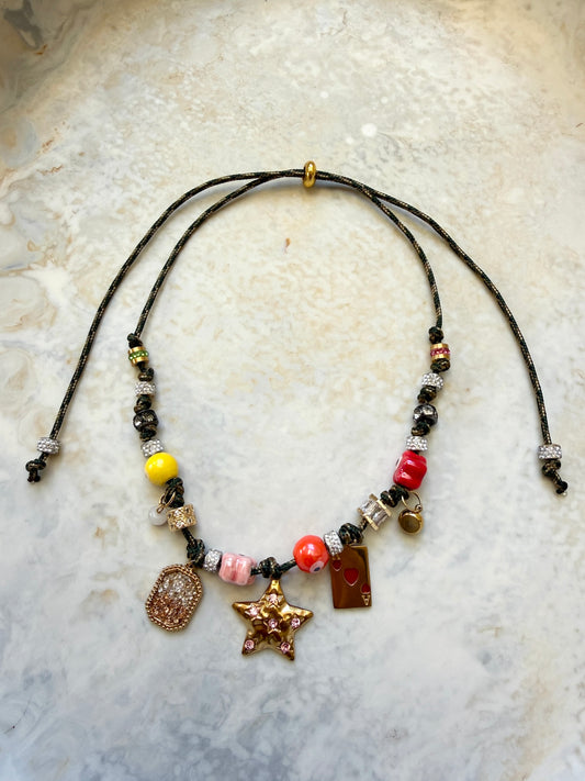 Atoll Glow Charm Paracord Necklace