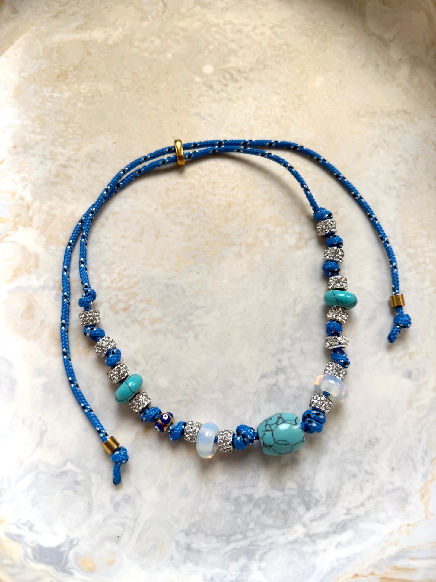 Palm Aura Paracord Necklace