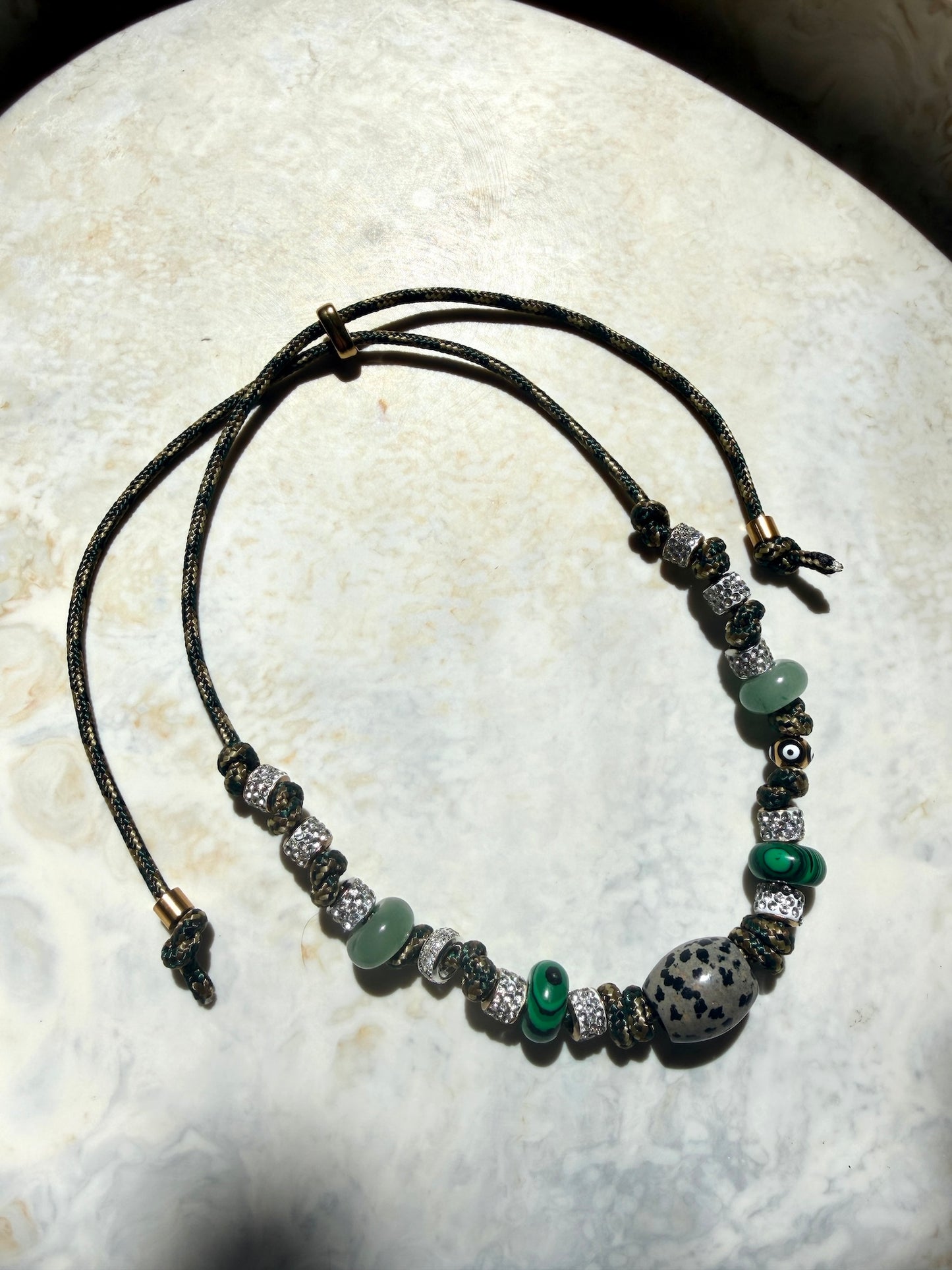 Palm Haze Paracord Necklace