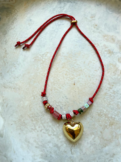 Love Paracord Necklace