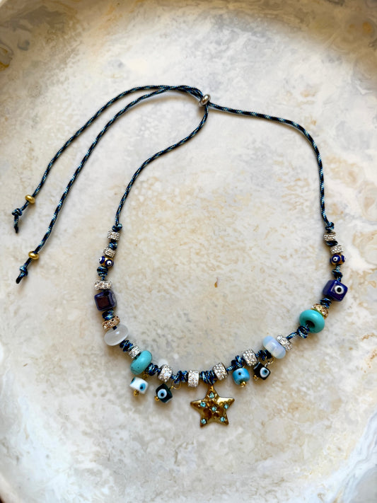 Isola Paracord Charm Necklace