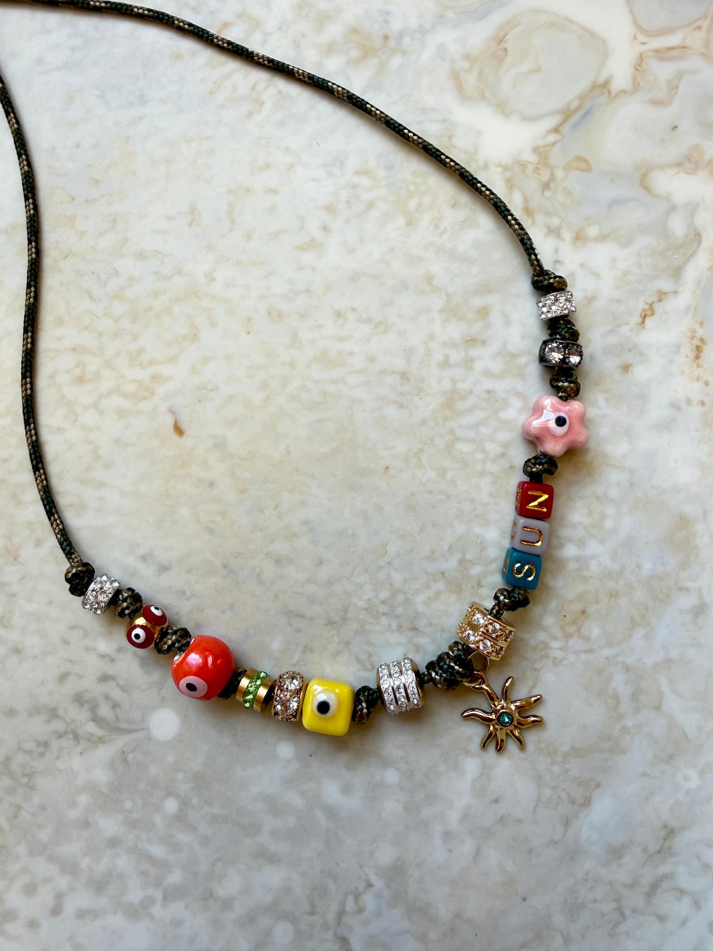 Sun Paracord Necklace