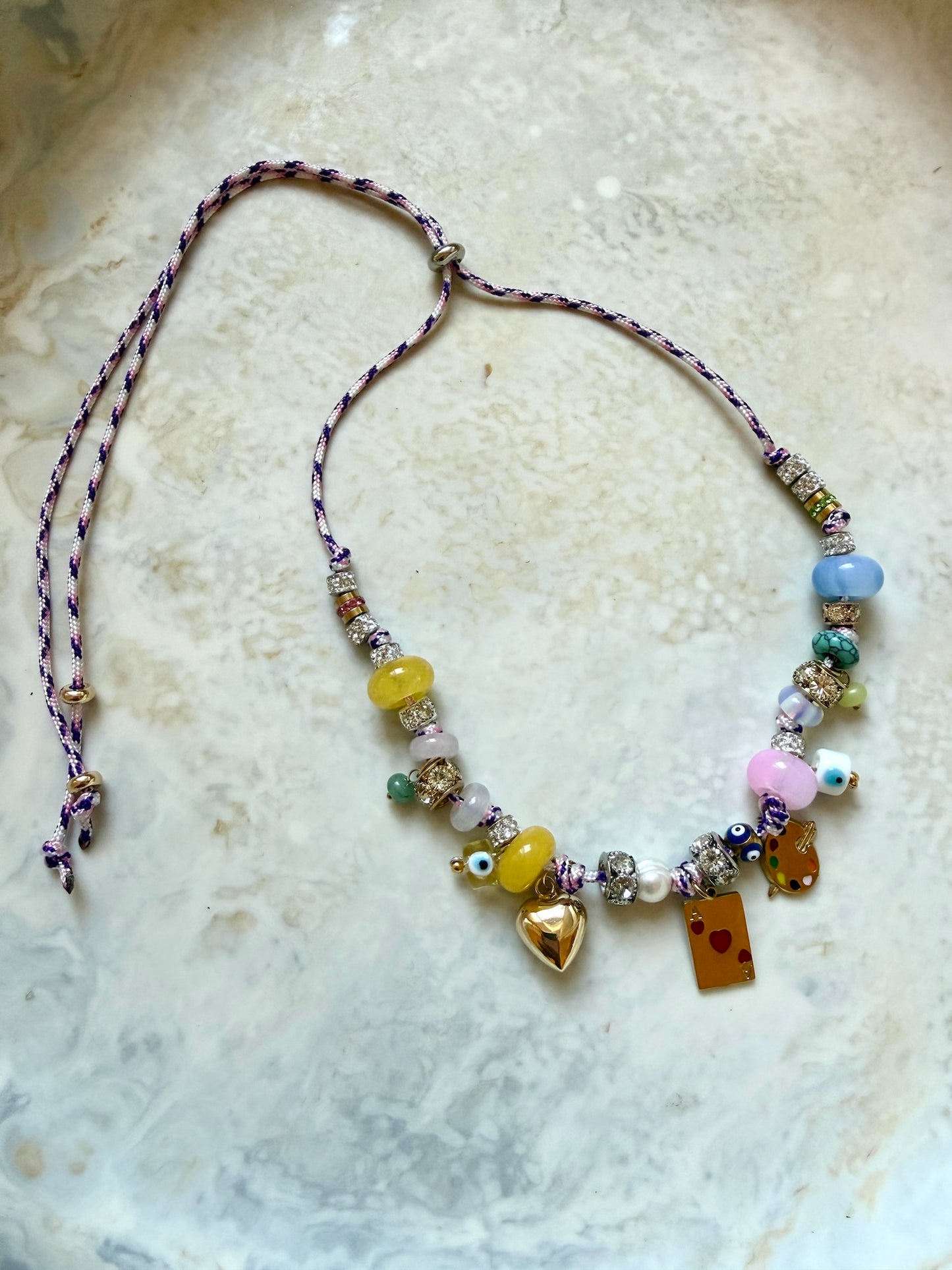 Daydream Paracord Charm Necklace