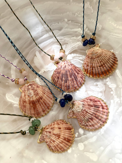 Seashell Paracord Necklace