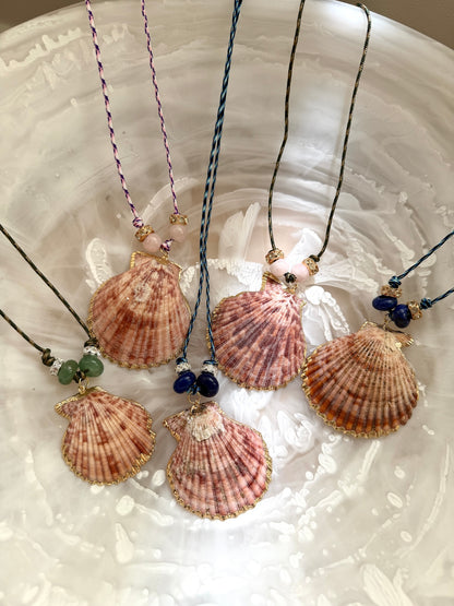 Seashell Paracord Necklace