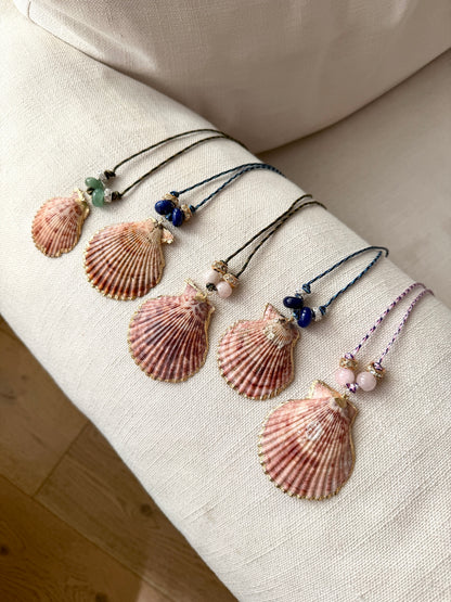 Seashell Paracord Necklace