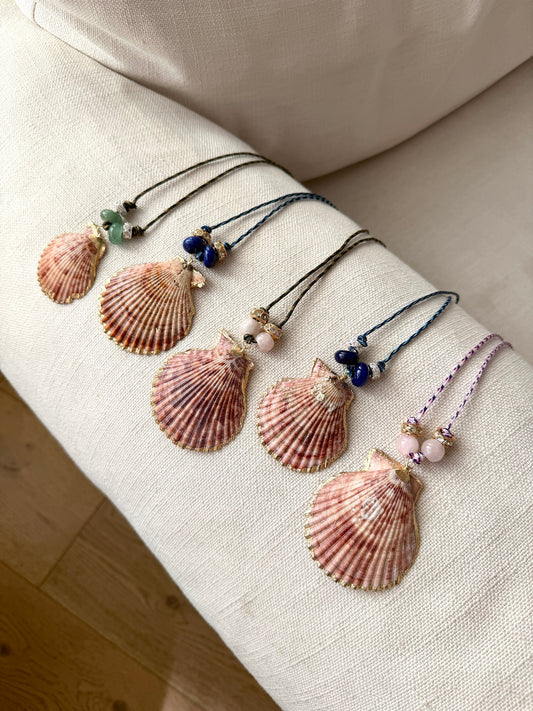 Seashell Paracord Necklace