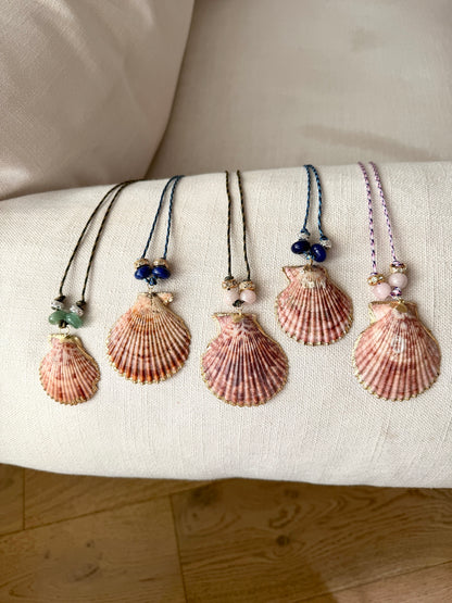Seashell Paracord Necklace