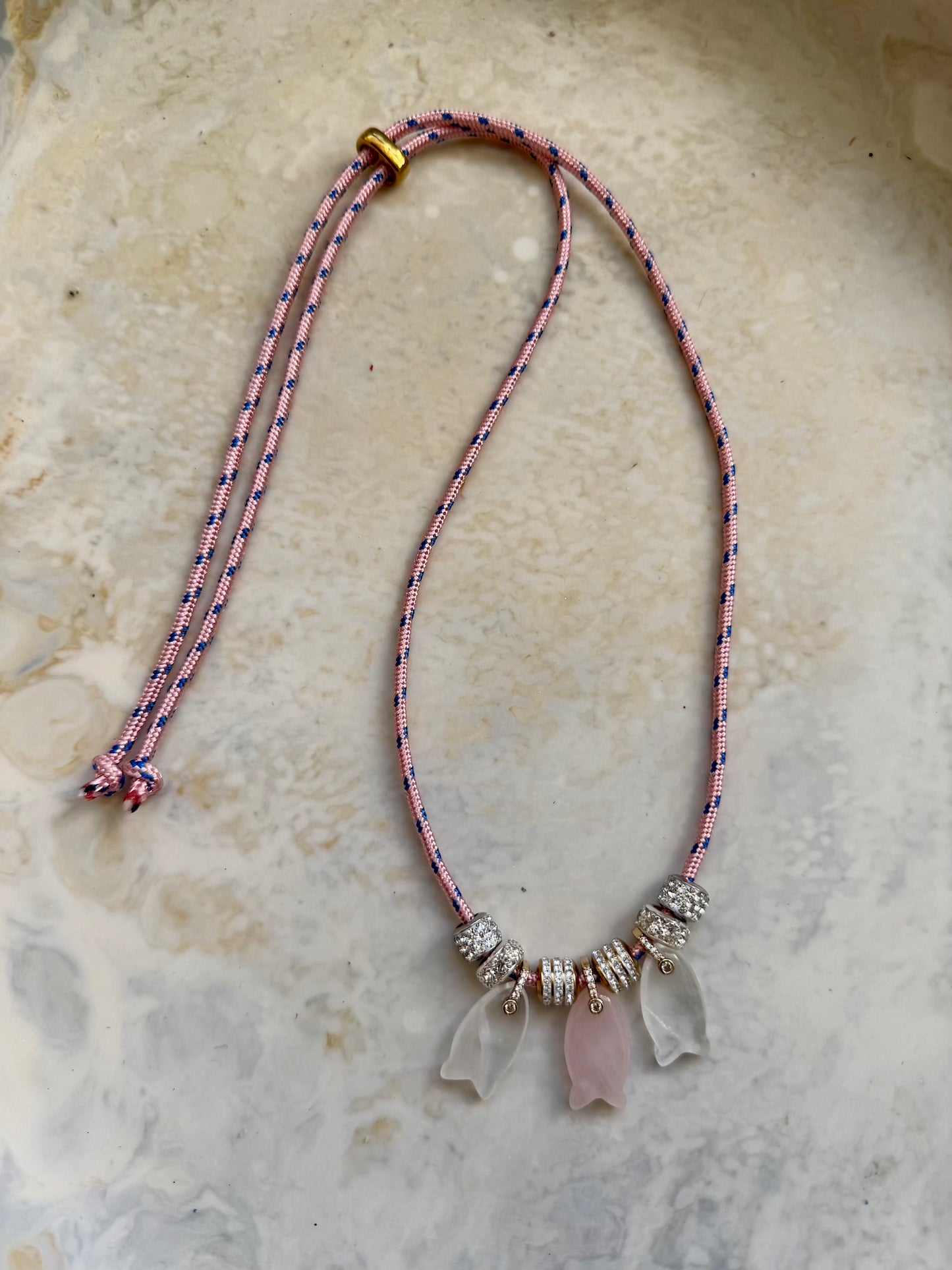 Cala Paracord Charm Necklace