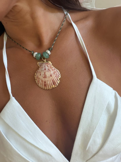 Seashell Paracord Necklace