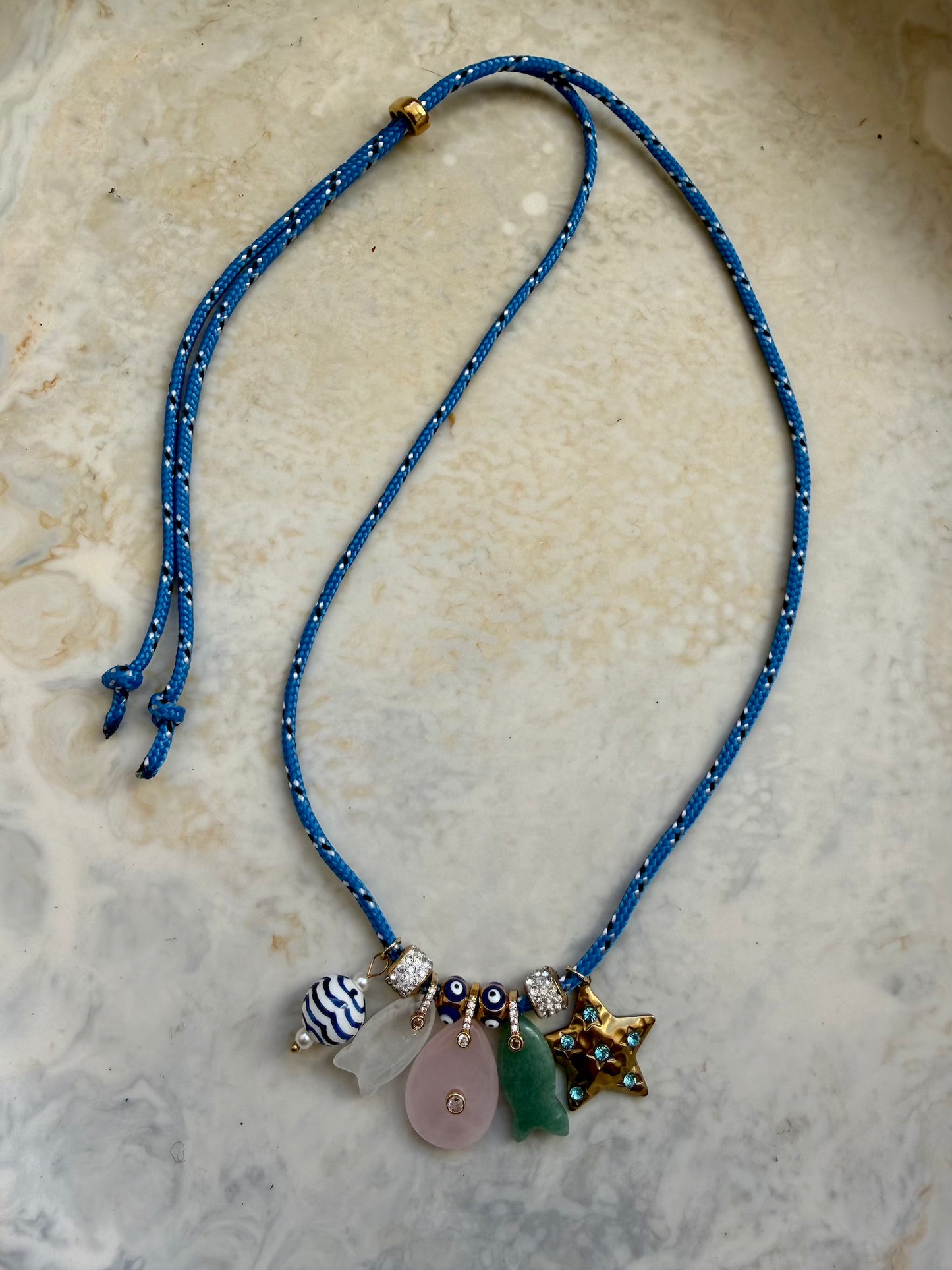 Wander Paracord Charm Necklace