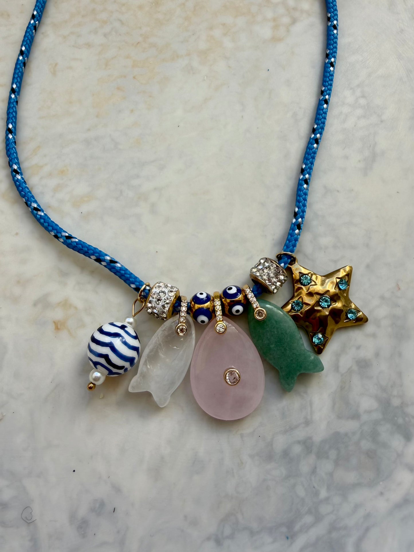 Wander Paracord Charm Necklace
