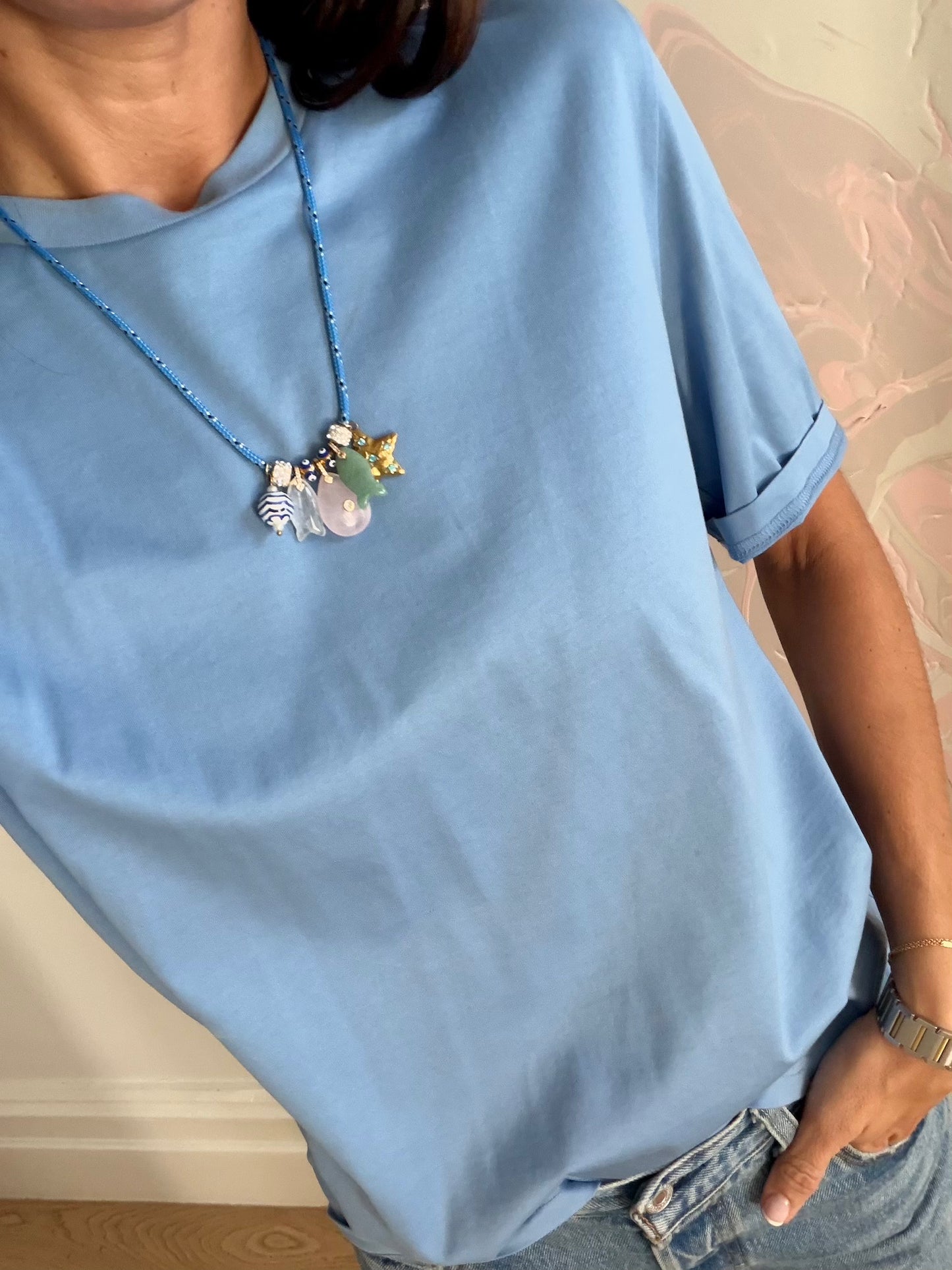 Wander Paracord Charm Necklace