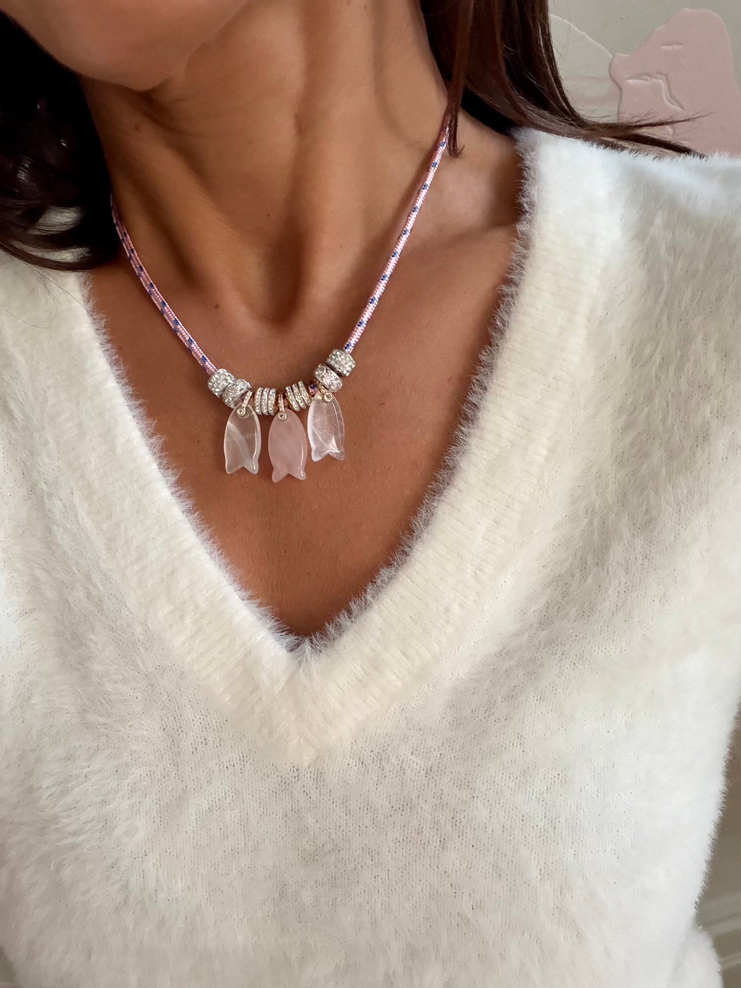Cala Paracord Charm Necklace