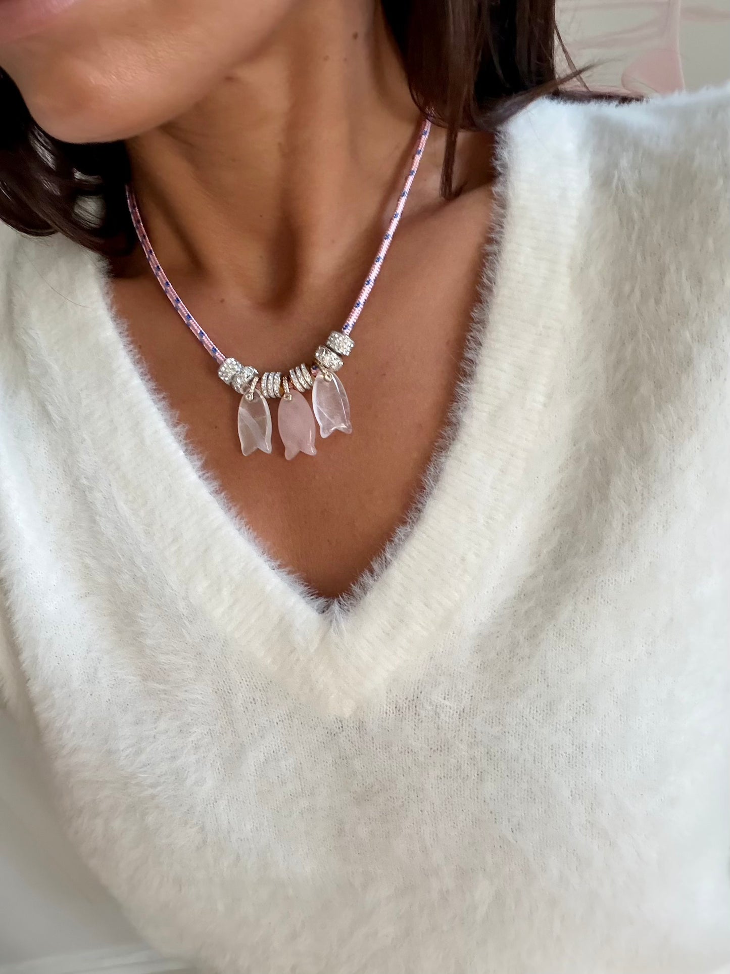 Cala Paracord Charm Necklace
