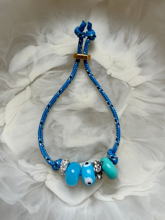 Azure Paracord Bracelet