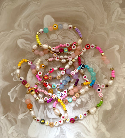 The Mama Beaded Bracelet