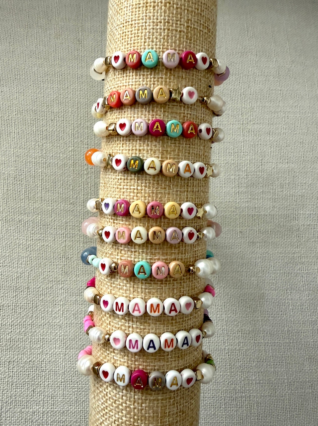 The Mama Beaded Bracelet