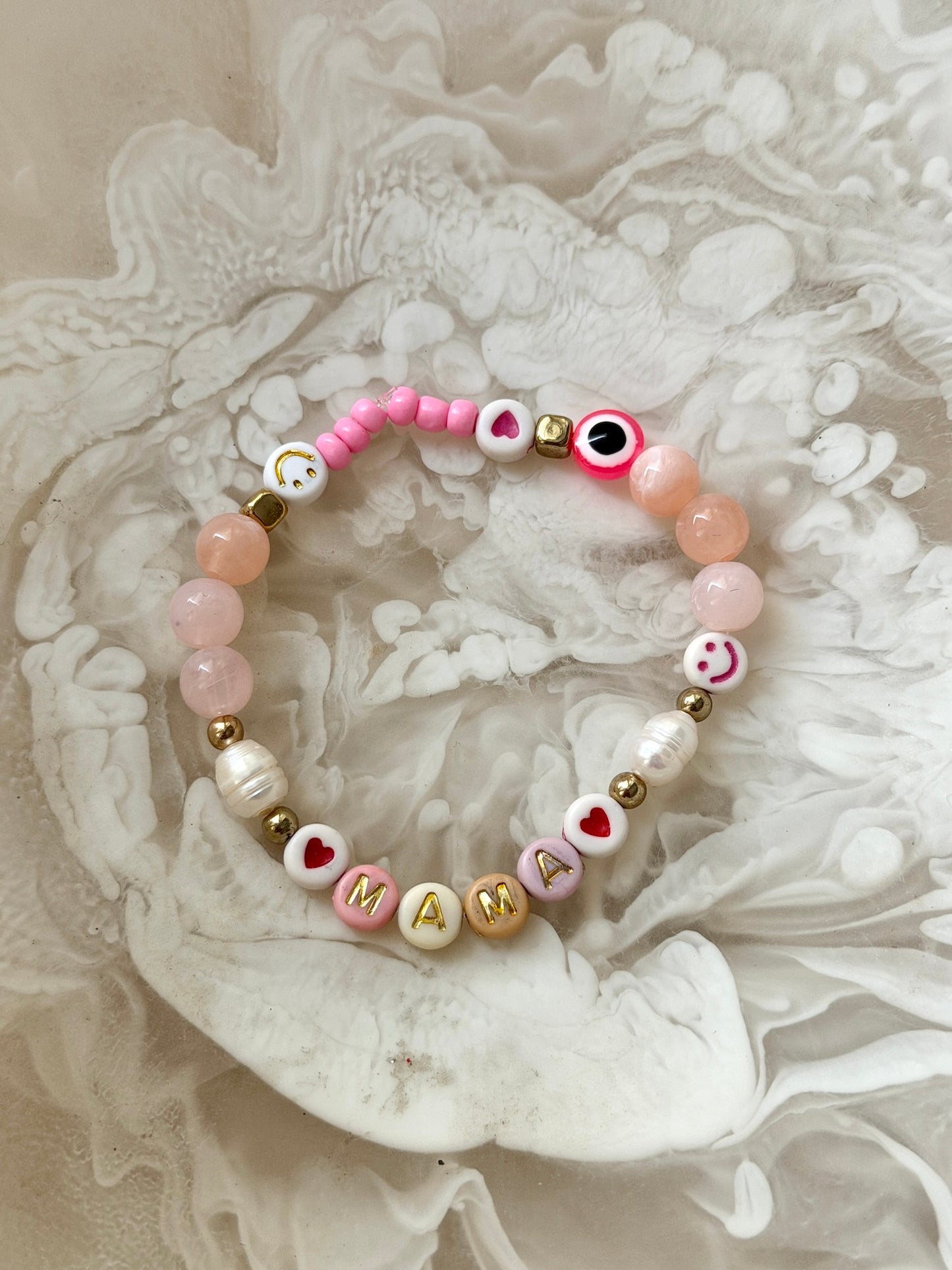 The Mama Beaded Bracelet