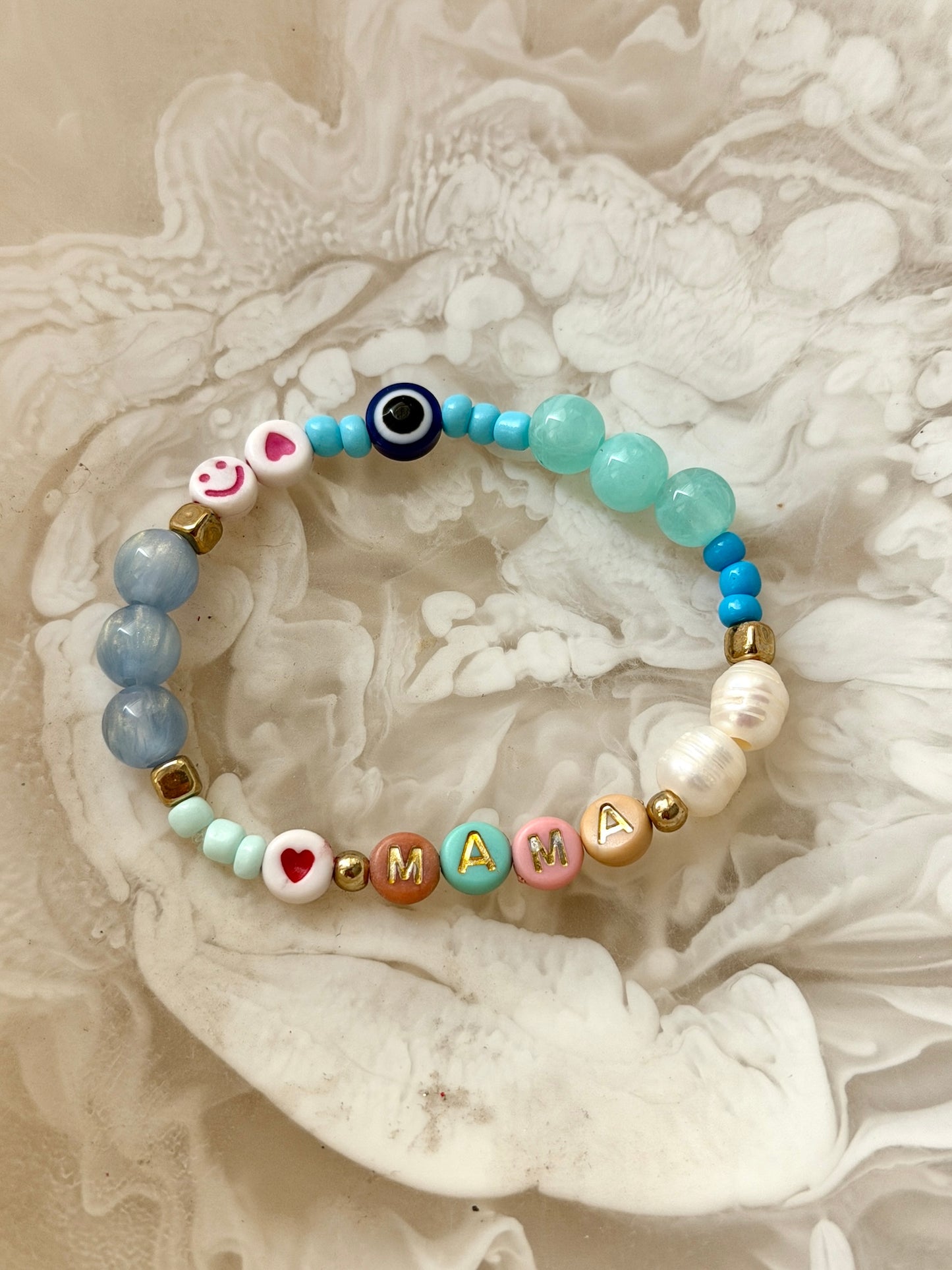 The Mama Beaded Bracelet