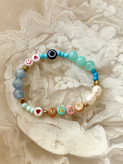 The Mama Beaded Bracelet