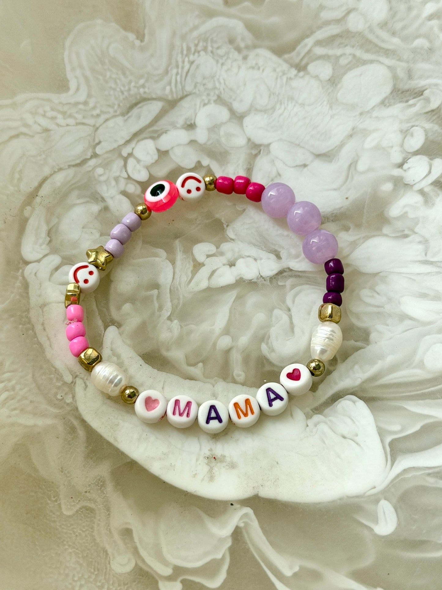 The Mama Beaded Bracelet