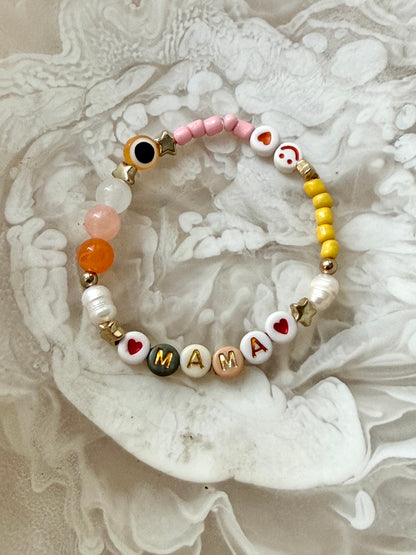 The Mama Beaded Bracelet