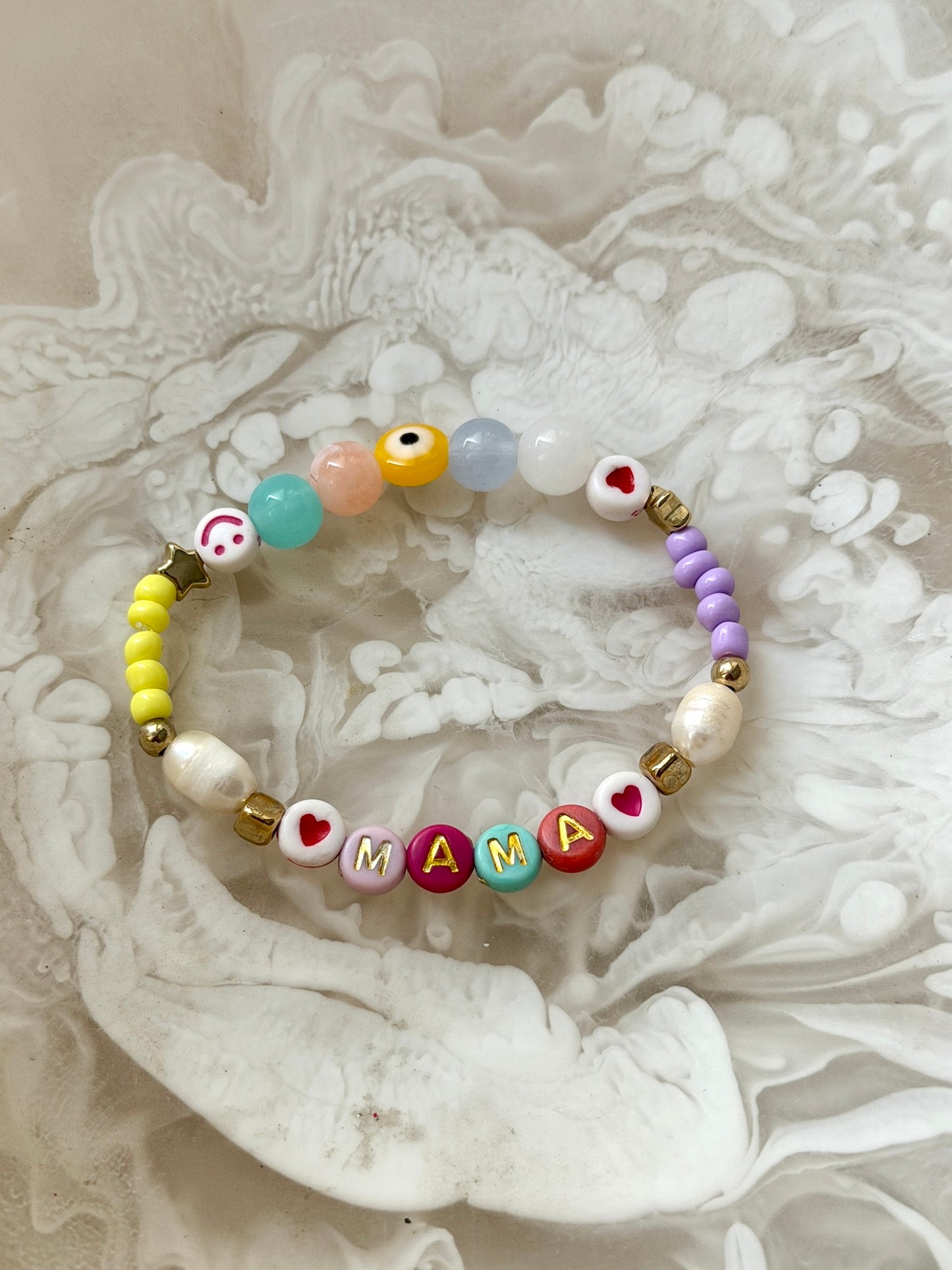 The Mama Beaded Bracelet