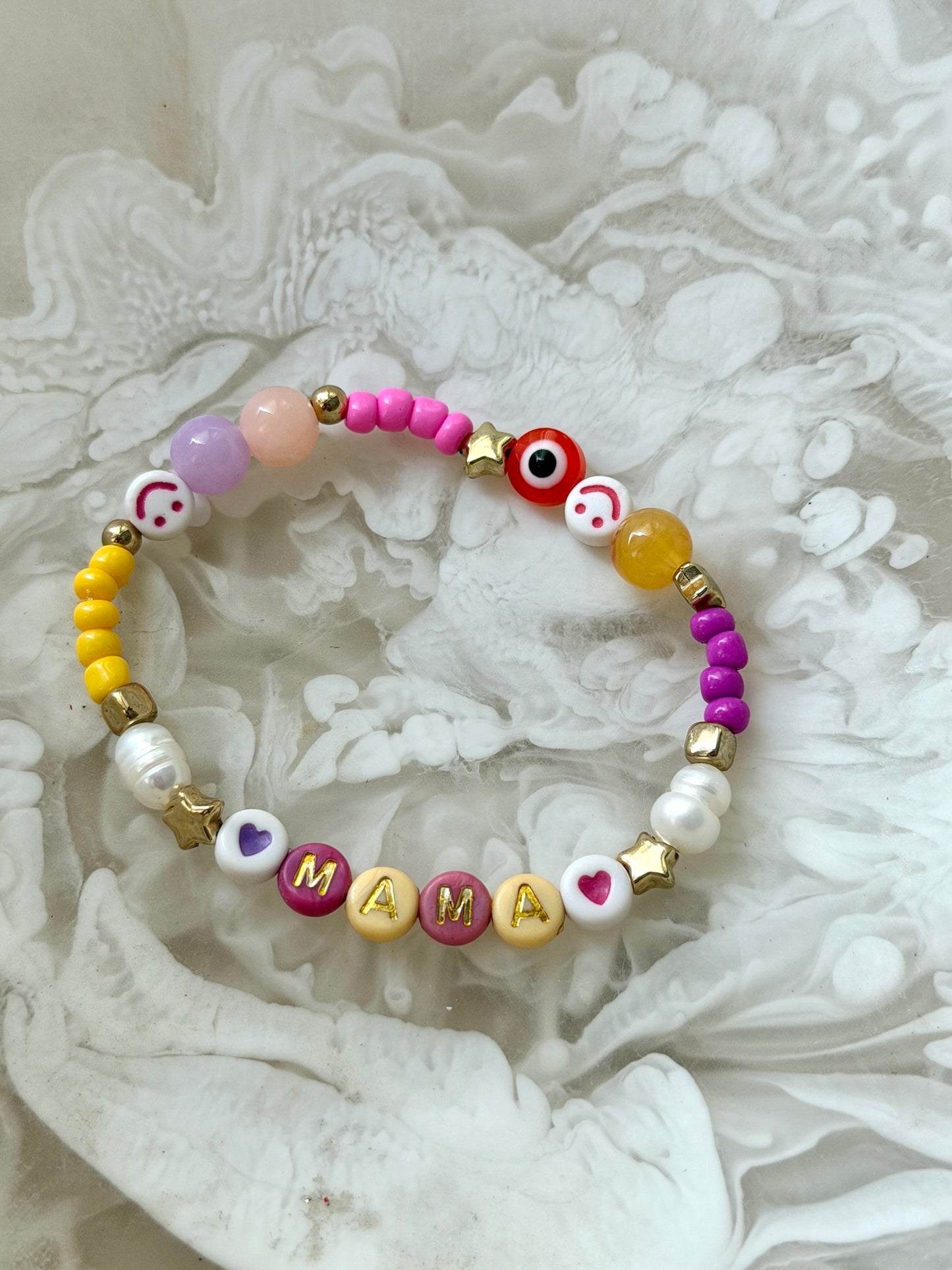 The Mama Beaded Bracelet