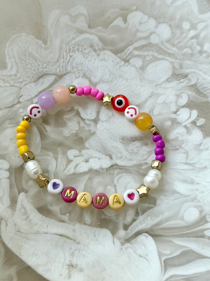The Mama Beaded Bracelet