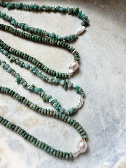 Palm Cove Pearl Necklace