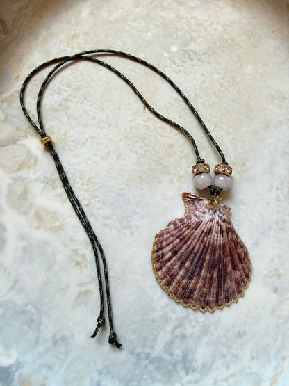 Seashell Paracord Necklace