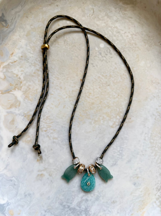 Cabarita Paracord Charm Necklace