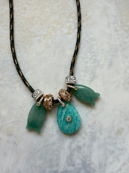 Cabarita Paracord Charm Necklace