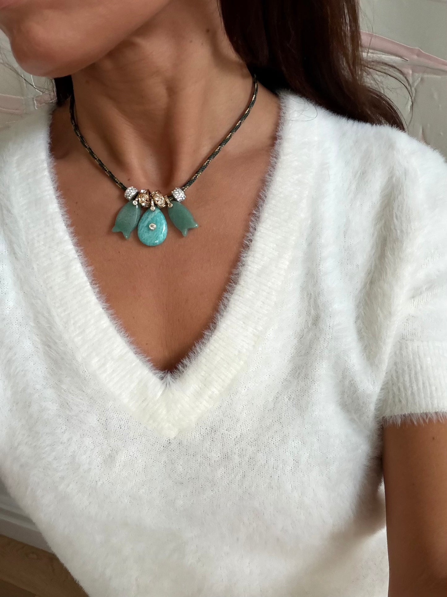 Cabarita Paracord Charm Necklace