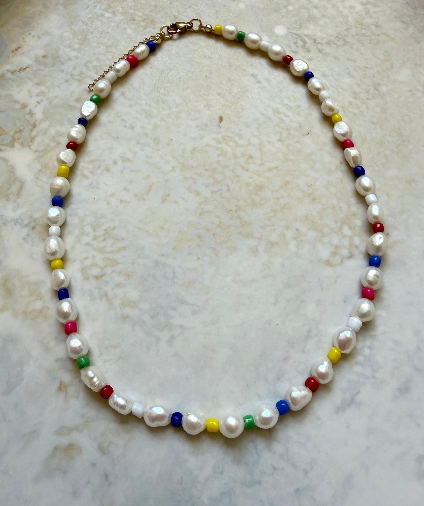 Treasure Rainbow Pearl Necklace