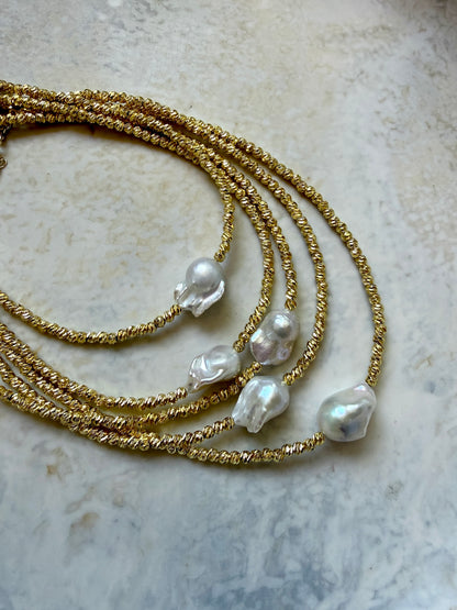 Coastline Pearl Necklace
