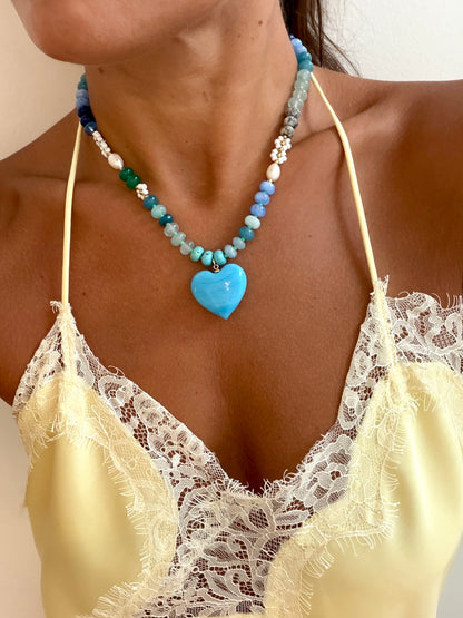 Myth beaded necklace